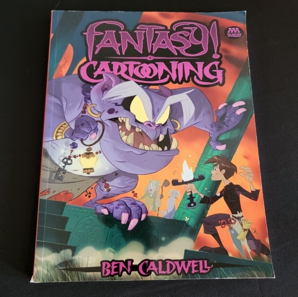 Fantasy Cartooning‎ Instruction Paperback Book by Ben Cadwell - Picture 4 of 6